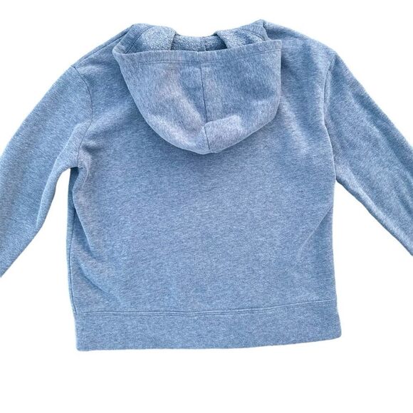 Old Navy Girls Basic Grey Zip Hoodie Size XL - Picture 3 of 4